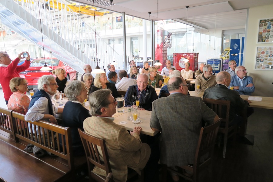 Begrüßung in der Brauerei Wichtel