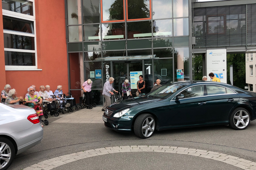 SeniorInnenausfahrt mit den BewohnerInnen des Hauses am Maienplatz