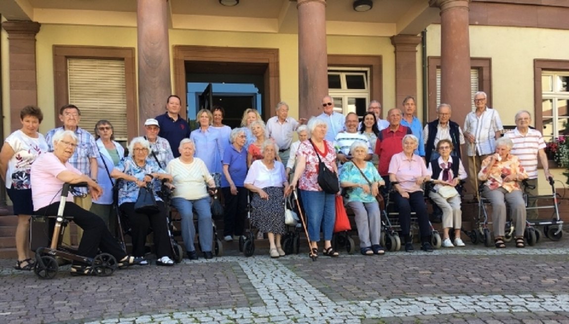 Die Teilnehmerinnen der Seniorinnenausfahrt