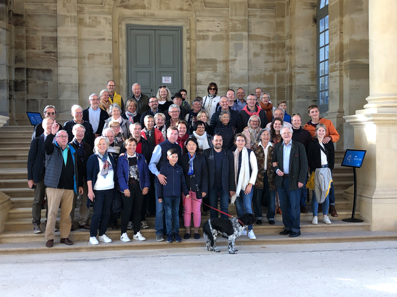 Gruppenfoto der Teilnehmer der Jumelage 2019