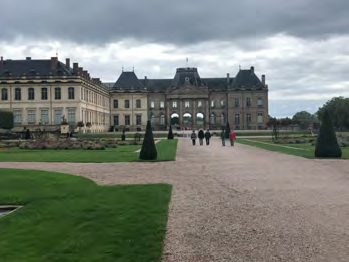 Besichtigung des Schlosses in Lunéville