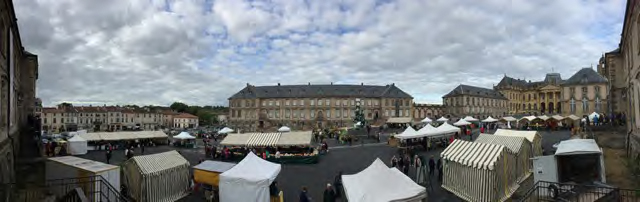 Besichtigung des Schlosses in Lunéville